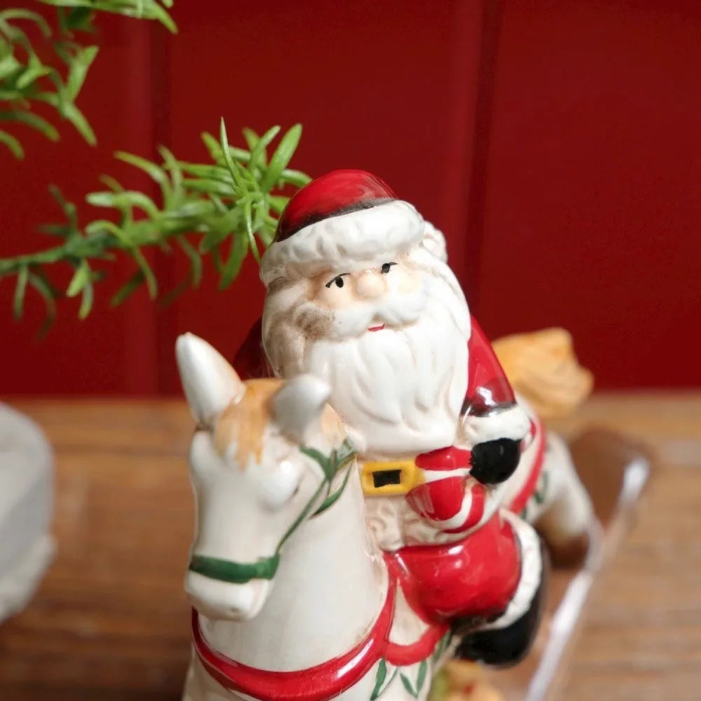 Santa Claus Rocking Horse