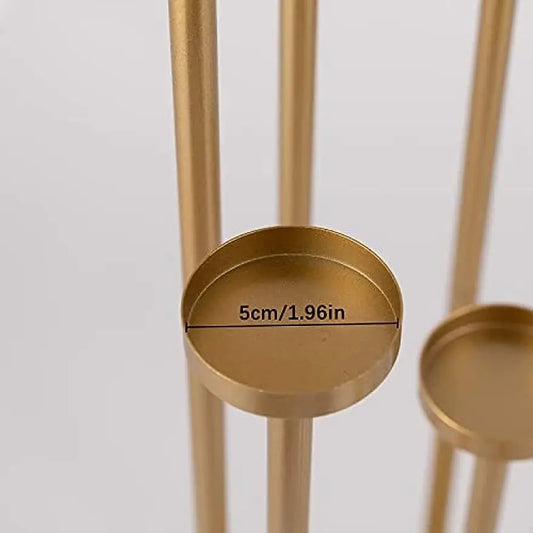 9 Arms Pillar Tapper Candle Holders