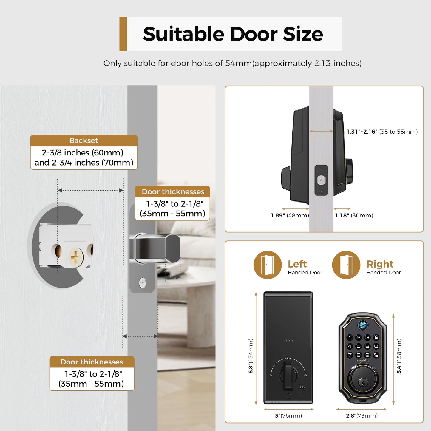 Keyless Entry Door Lock