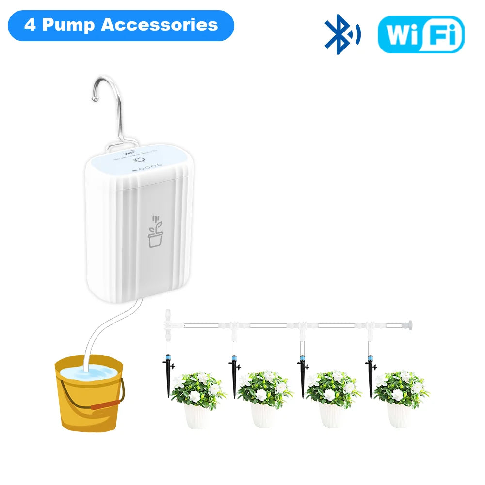 Manhot Tuya WiFi Smart Garden Irrigation Controller
