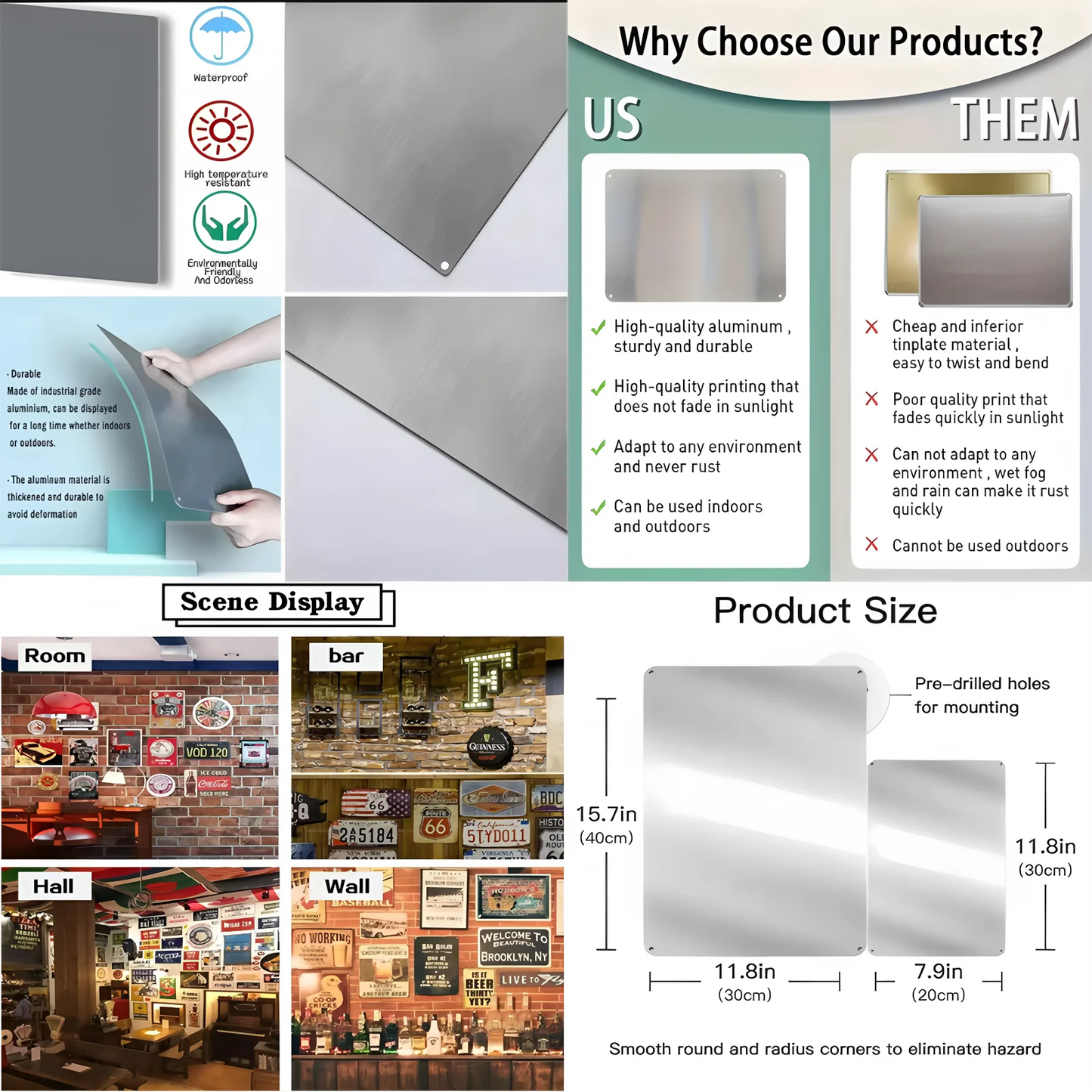 Horse and Foal At Sunset Metal