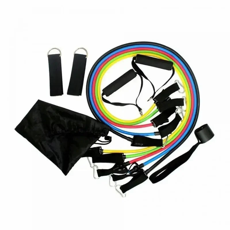 11 Pcs/Set TPE Resistance Band Set