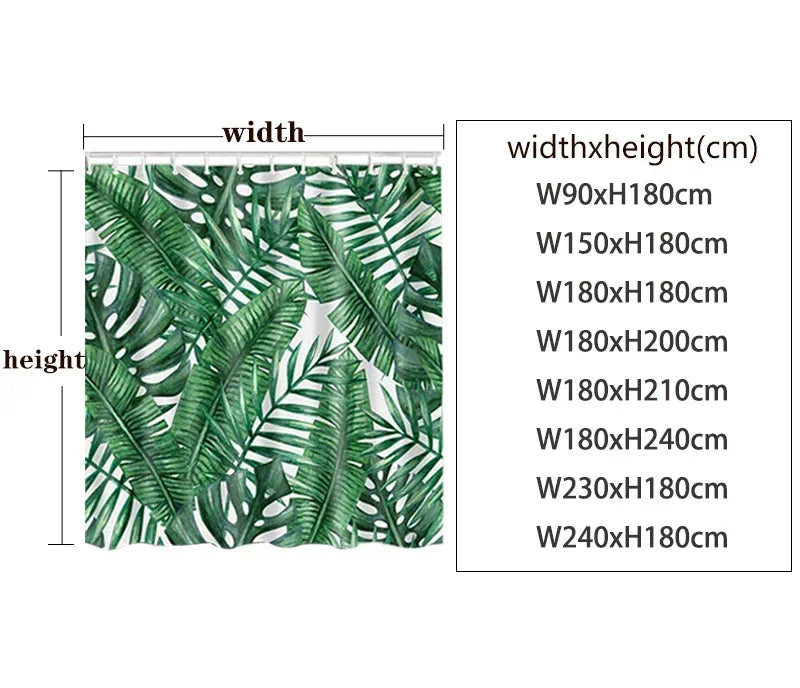 1pc White Theme Modern Butterfly Shower Curtain