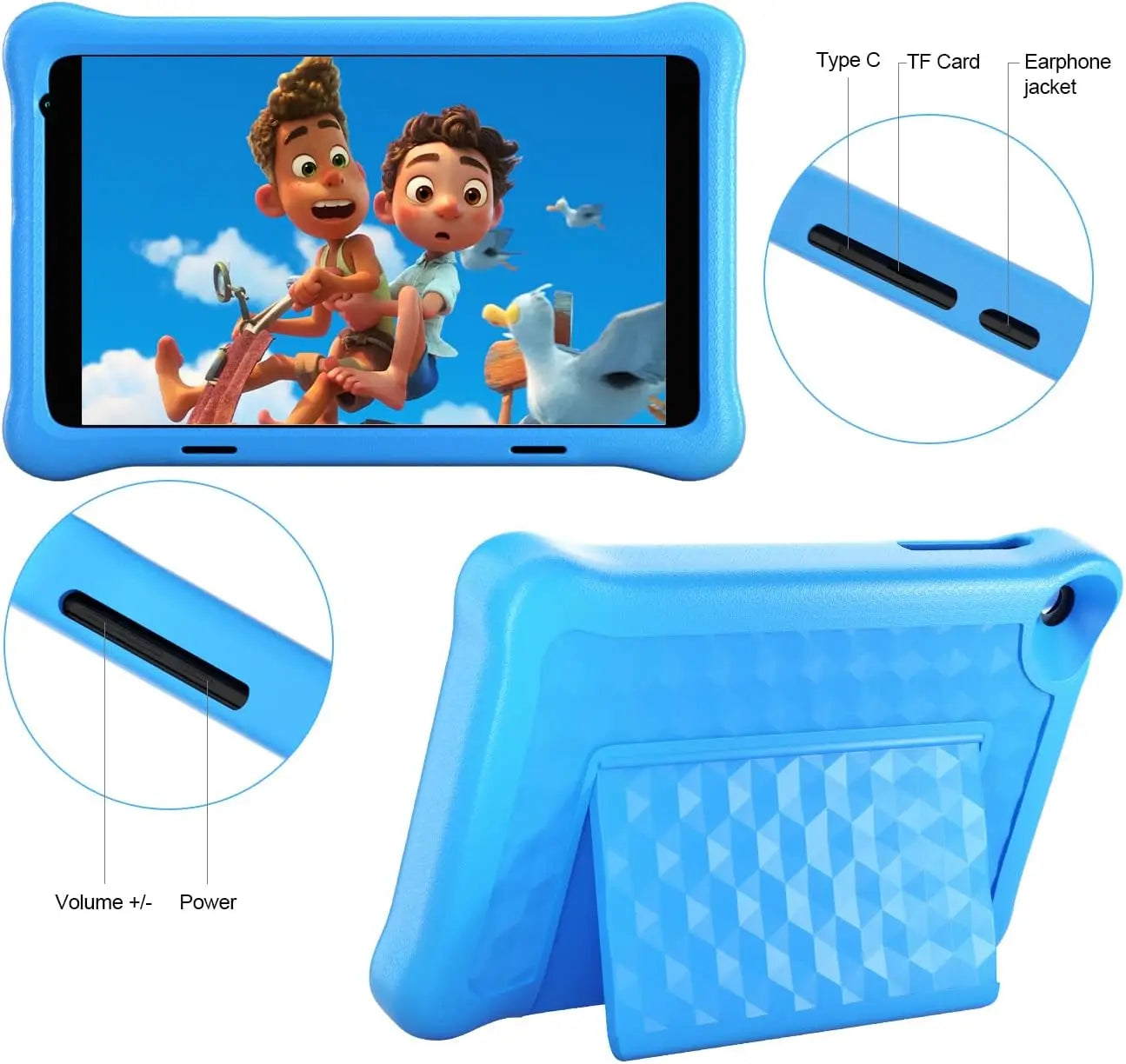 8 Inch Kid Tablet Android11 Learning Tablets
