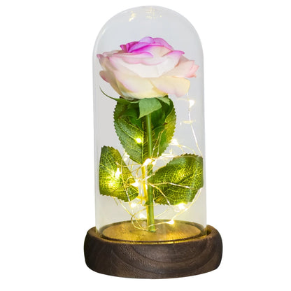 Eternal Rose In Glass Dome