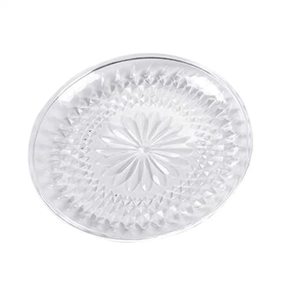 Fruit Plate Plastic With Base Platter