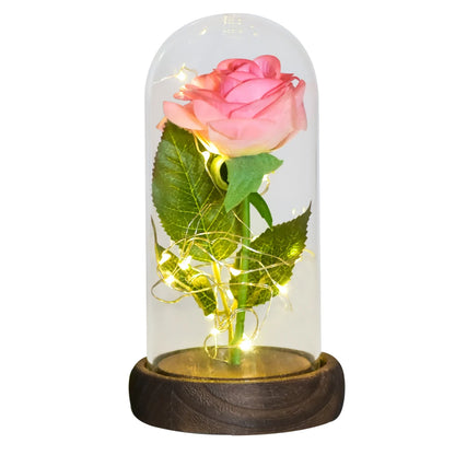 Eternal Rose In Glass Dome