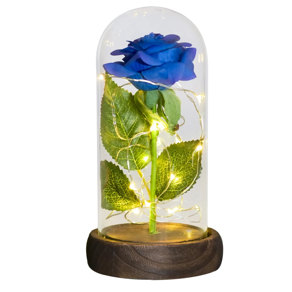 Eternal Rose In Glass Dome