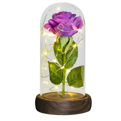 Eternal Rose In Glass Dome