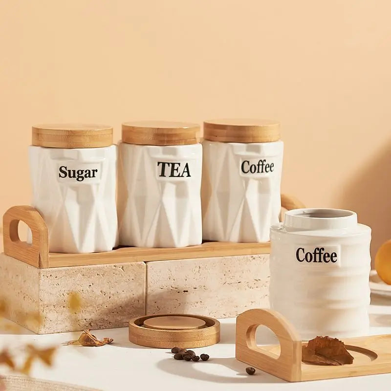 Modern White Ceramic Coffee