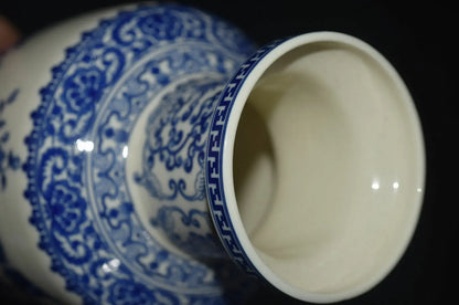 Rare unique China Handcrafted Blue and white porcelain
