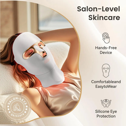 Red Light Therapy Mask for Face & Neck