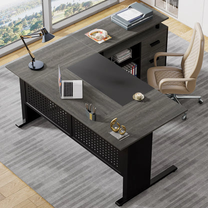 Tribesigns 63 Inch Executive Desk