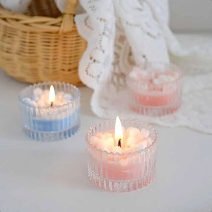 Glass Candy Dish with Lid