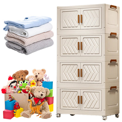 Stackable Storage Bins with Lid