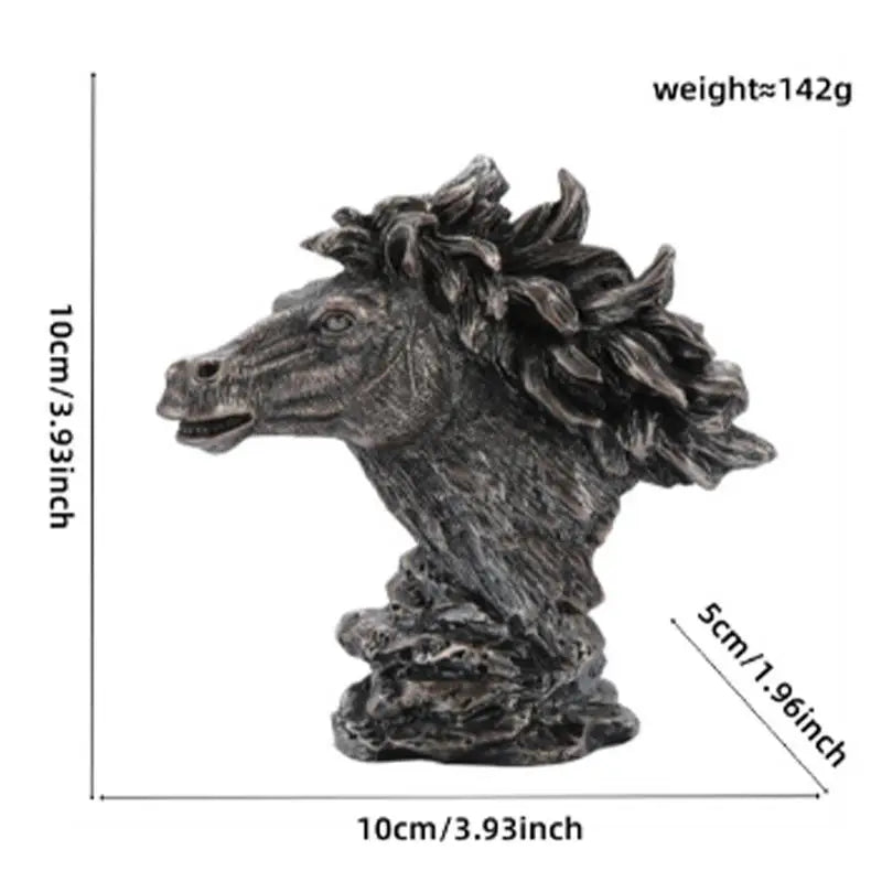 Horse Head Statue