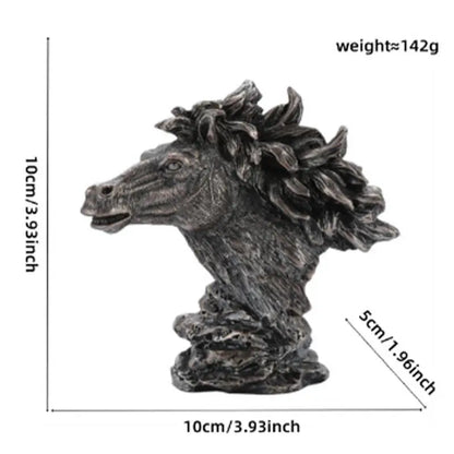 Horse Head Statue