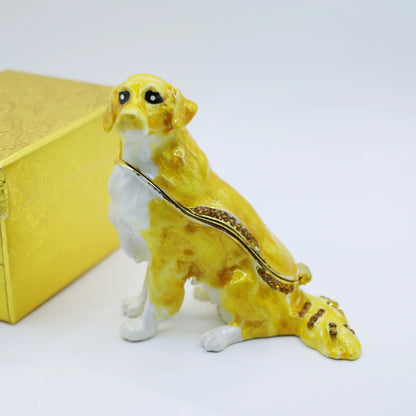 Golden Retriever Jewelry Box
