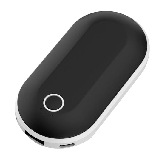 Hand Warmers Rechargeable, 5000MAh Electric Portable Pocket Heater, Heat Therapy Great for Outdoors, Hunting, Golf,Black