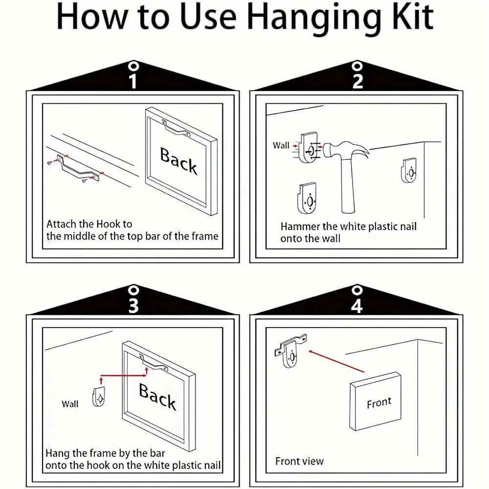 Large modern abstract oil painting