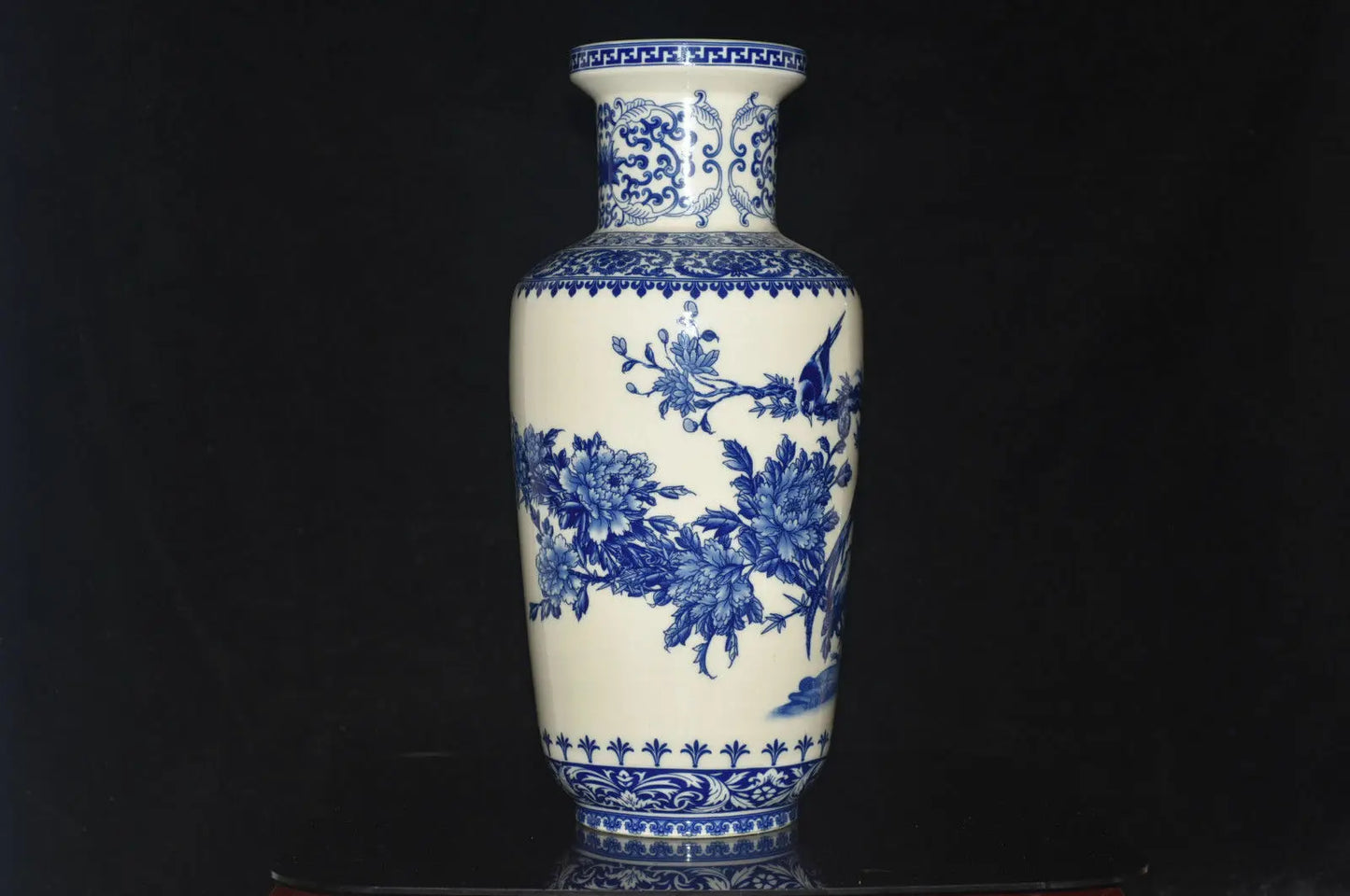 Rare unique China Handcrafted Blue and white porcelain