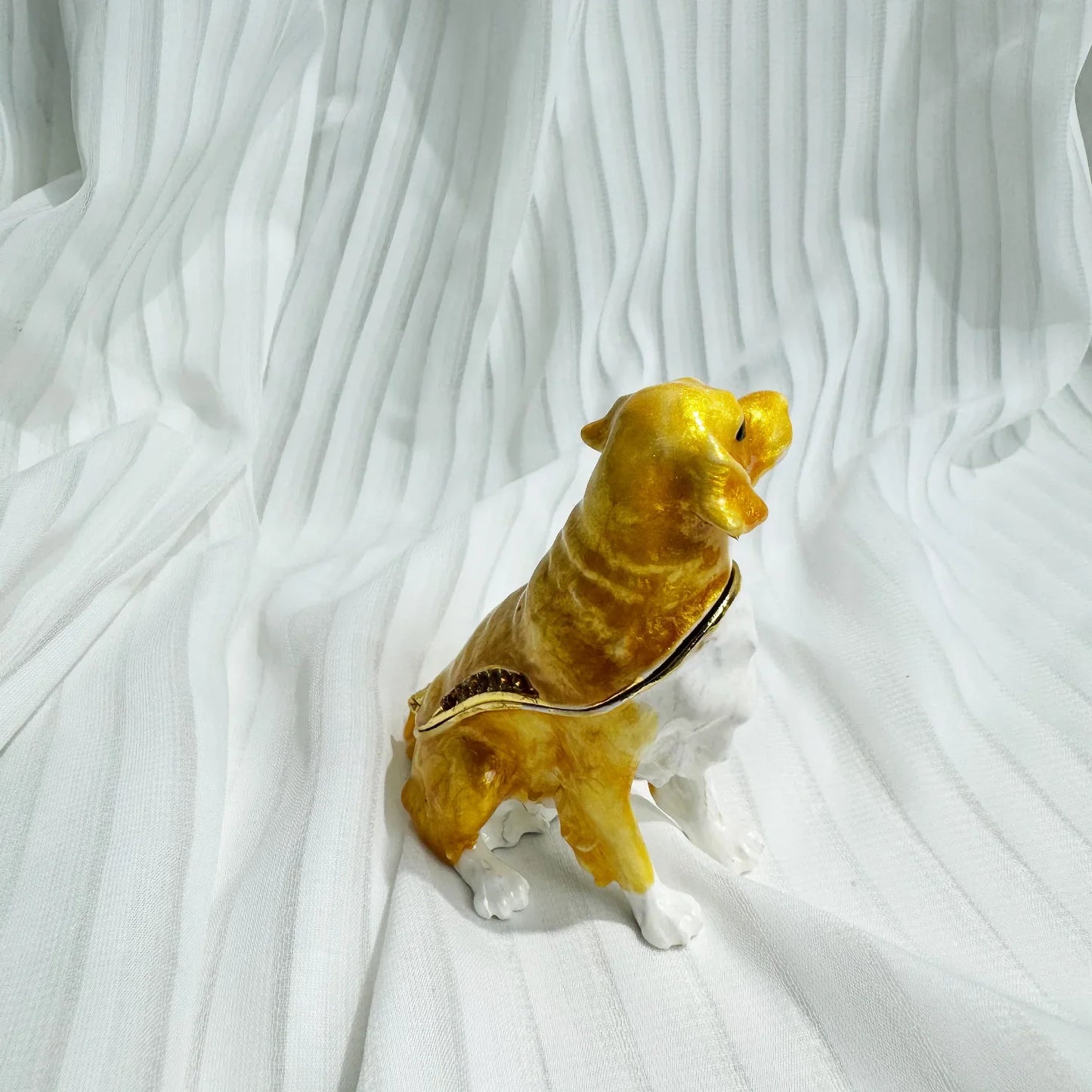 Golden Retriever Jewelry Box