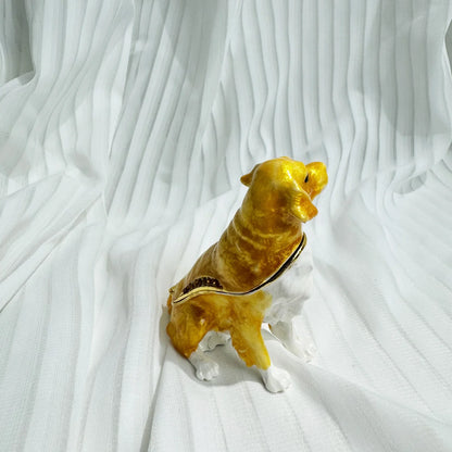 Golden Retriever Jewelry Box