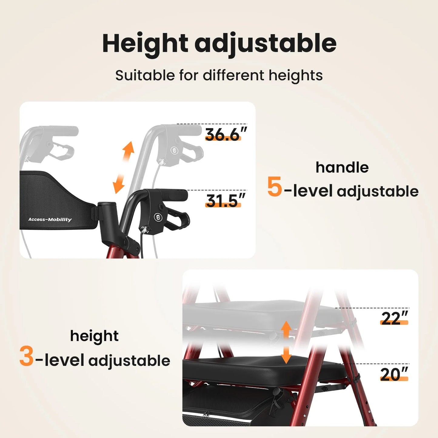 Rollator Walkers For Seniors