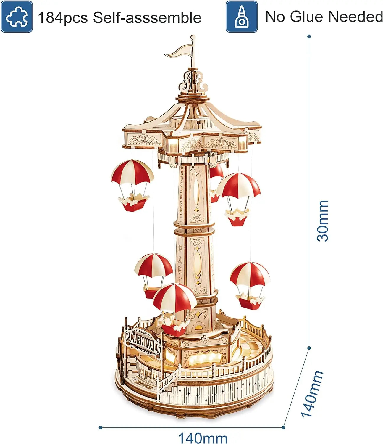 Magic Amusement Park Wooden Toys