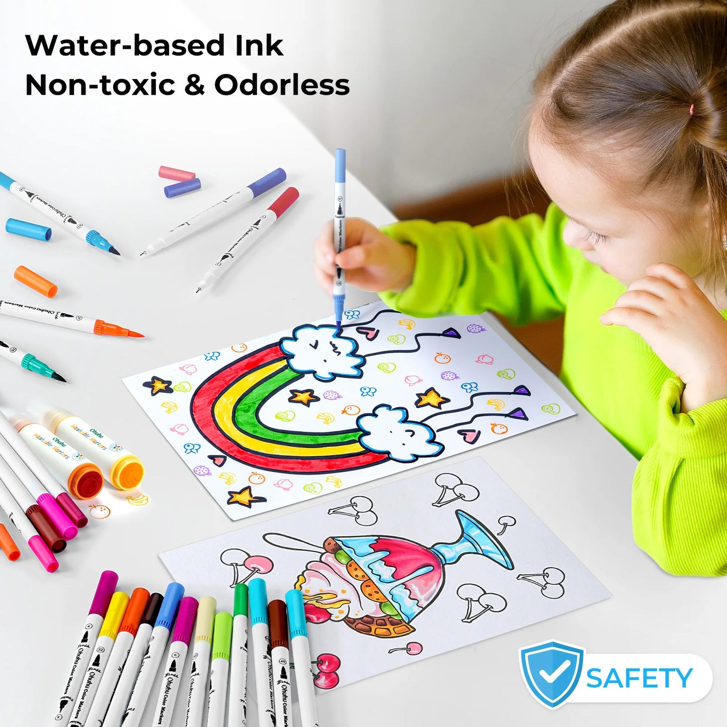 Ohuhu Art Markers Dual Tips