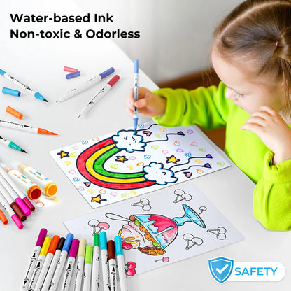 Ohuhu Art Markers Dual Tips