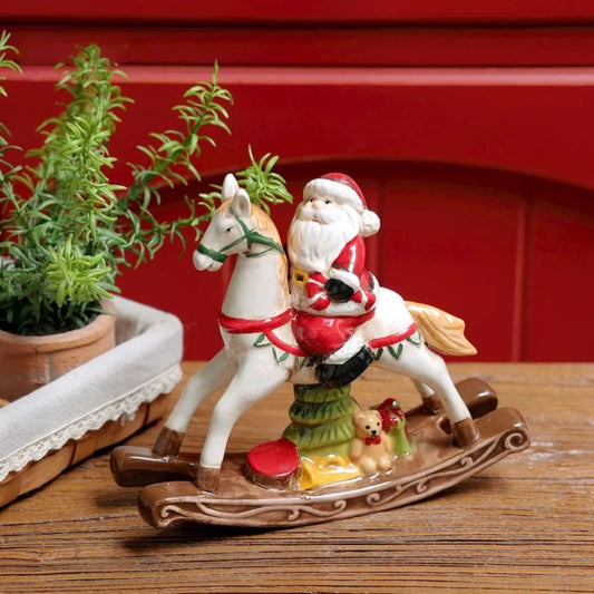 Santa Claus Rocking Horse