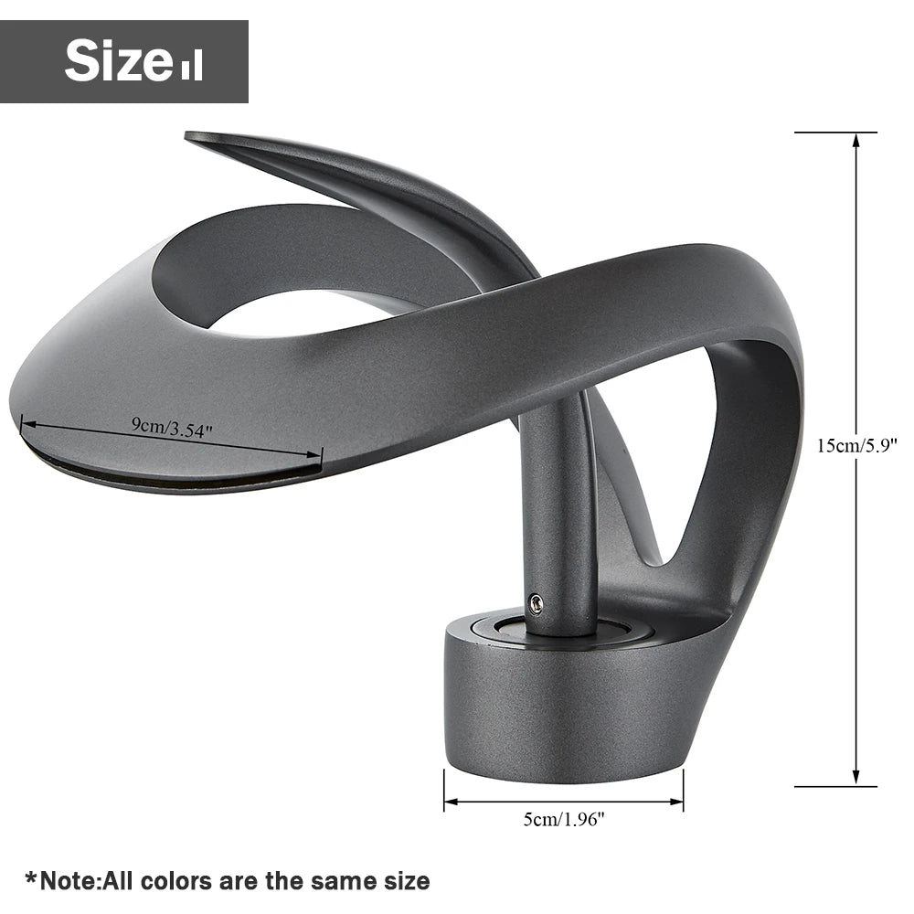 Modern Style Deck Mounted Brass Waterfall Faucet