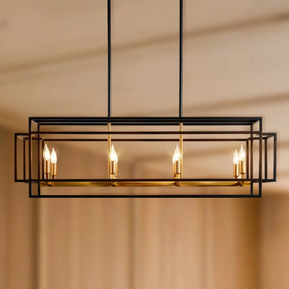 Retro Industrial Chandelier