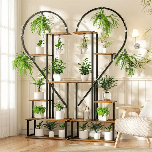 Plant Stand Half Heart