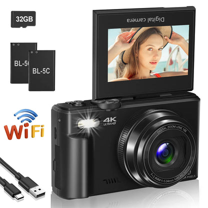 4K compact digital photography camera,