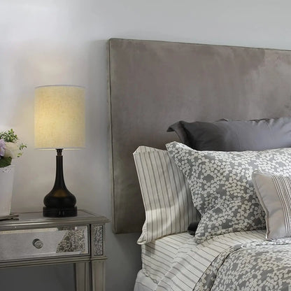 Lamp Set of 2 Table Lamps with Touch Control