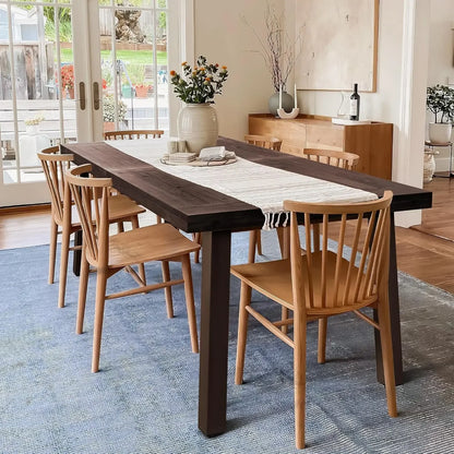 Home Acacia Wood Dining Table