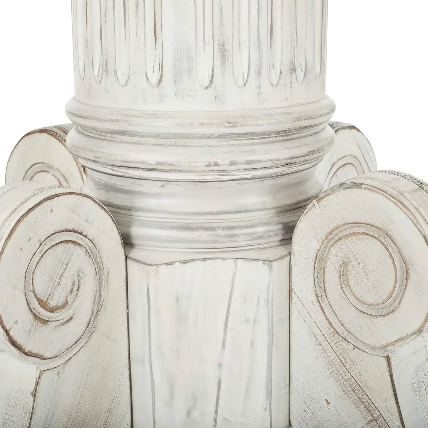 （XMSJ-Hot）Forest Traditional Antique White Drop Leaf Dining Table