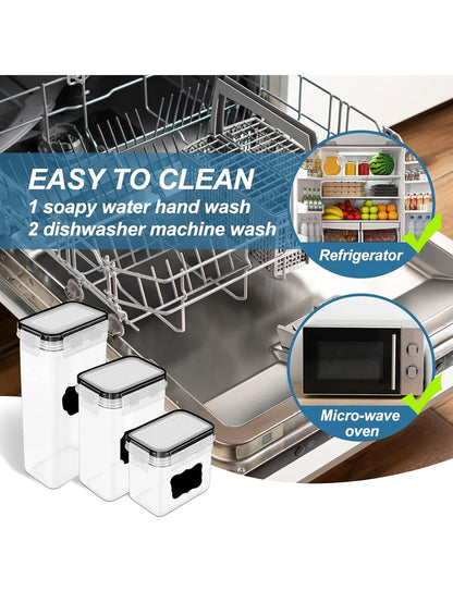 6pcs Airtight storage bin