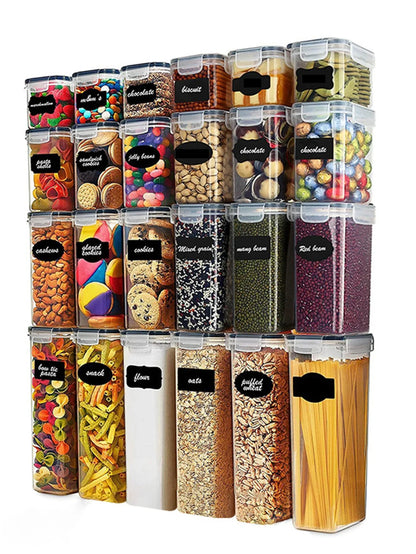 6pcs Airtight storage bin