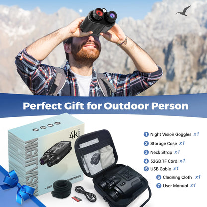 4K Night Vision Binoculars