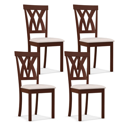 Armless Dining Chairs Set of 4