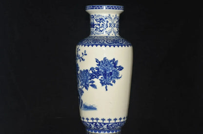 Rare unique China Handcrafted Blue and white porcelain