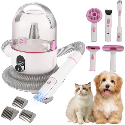 Pet Grooming Kit with 2L Vacuum Suction 99% Pet Hair