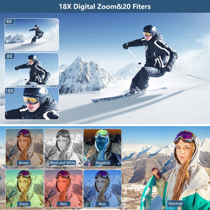 4K compact digital photography camera,