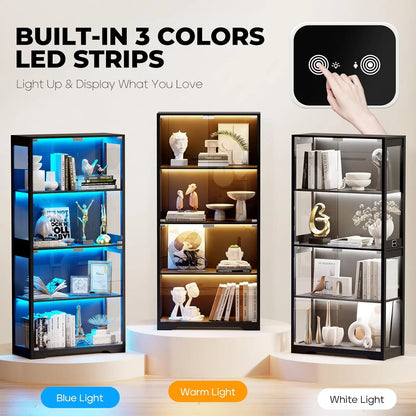 Display Cabinet with Glass Doors