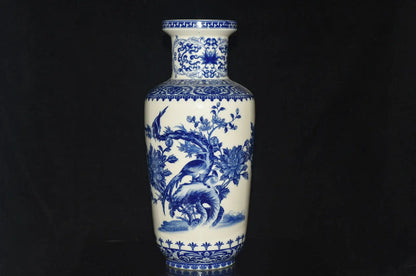 Rare unique China Handcrafted Blue and white porcelain