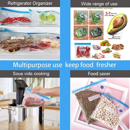 Reusable Sous Vide Bags 27Pc