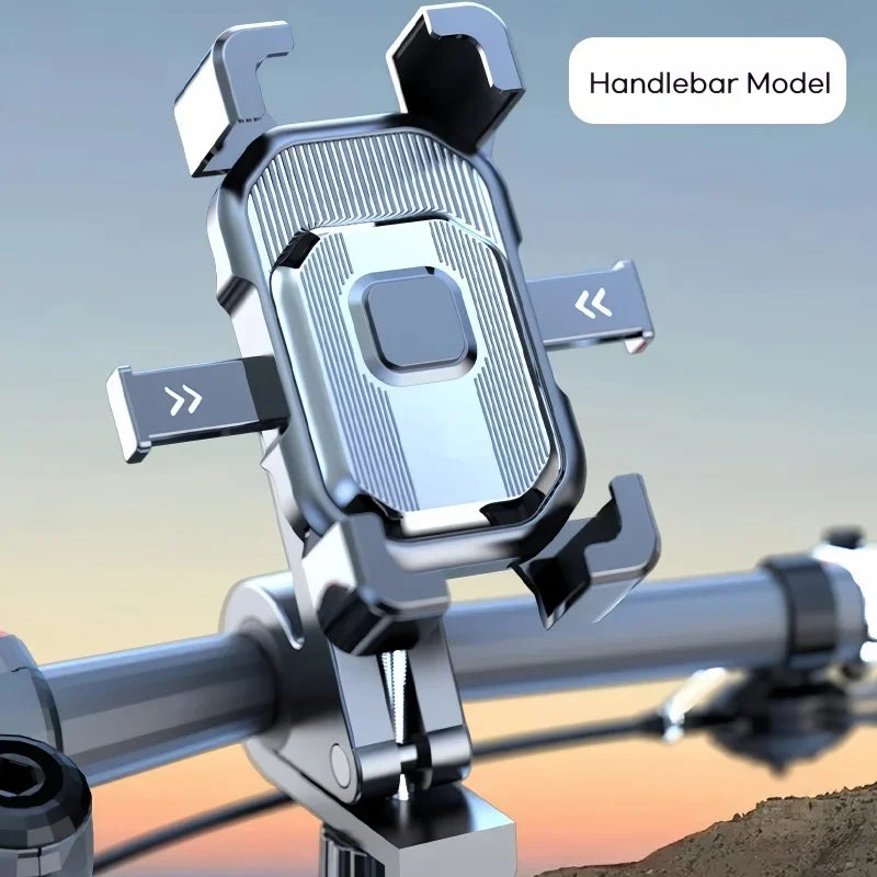 Bike Phone Holder Cellphone Handlebar Mount Universal Non-slip Bicycle phone Stand Shockproof Bracket GPS Motorcycle Support